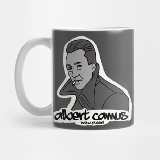 Albert Camus has a Posse! Mug